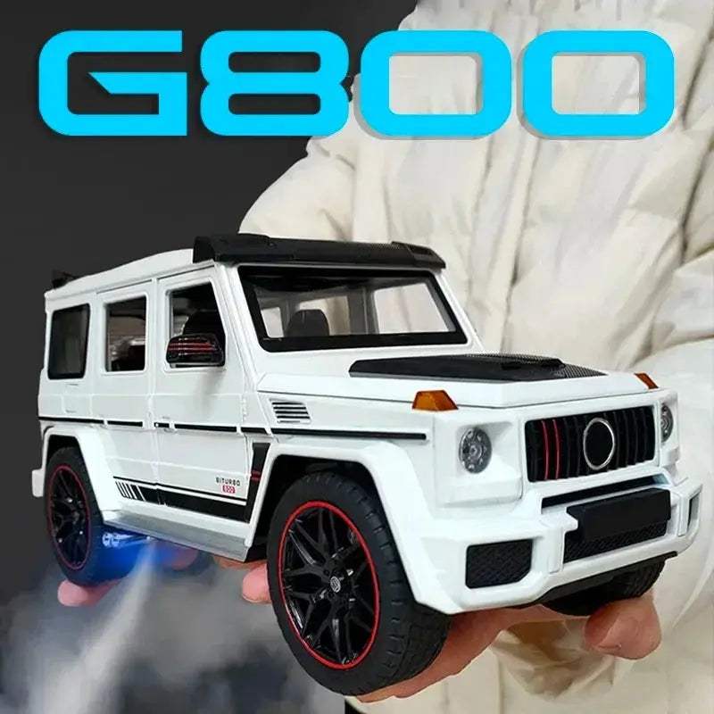1:18 Diecast Alloy Mercedes G800 Off Road SUV With Sound And Lights - Image 3