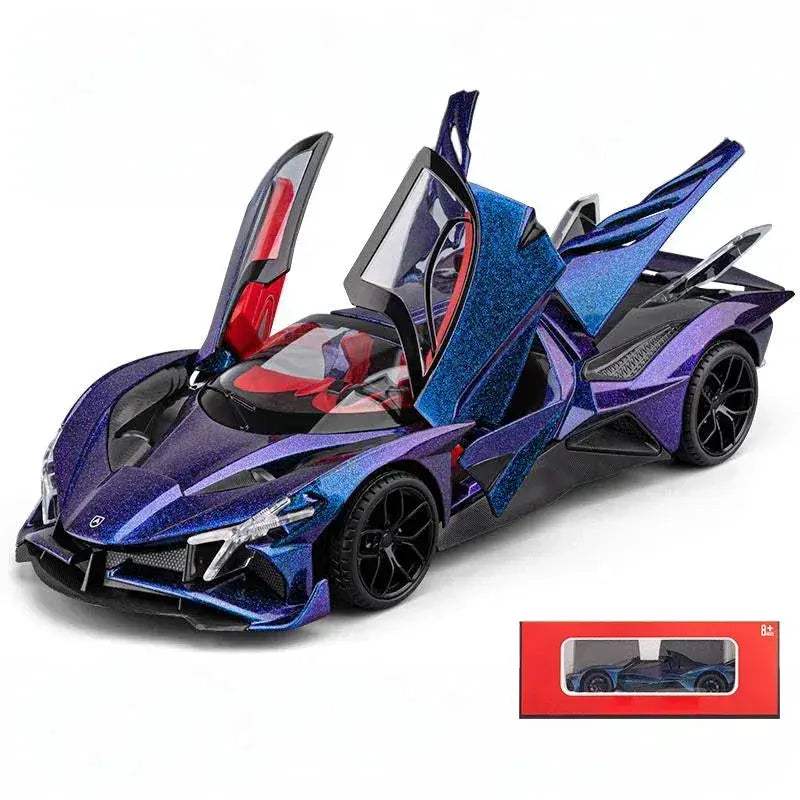 1:18 Diecast Apollo Project EVO Supercar Sound And Light Model For Collectors - Image 15