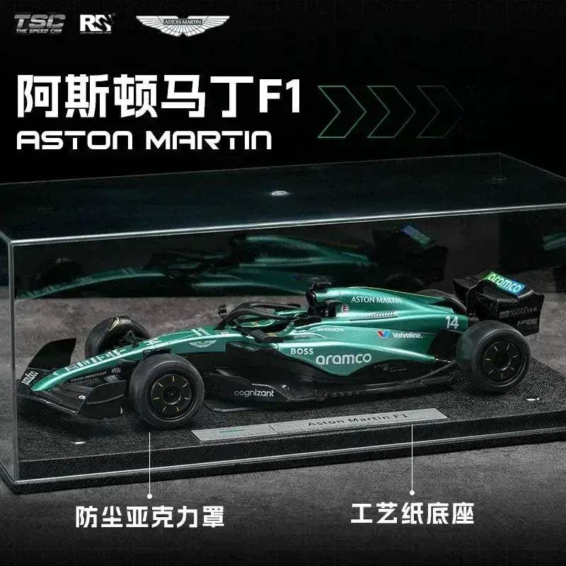 1:18 Diecast F1 Car Model Premium Alloy Collectible Limited Edition - Image 6
