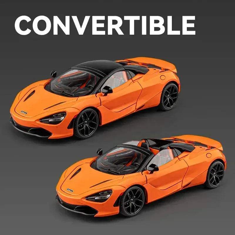 1:18 Scale McLaren 720S Diecast Metal Model Car With Sound and Light - Image 4