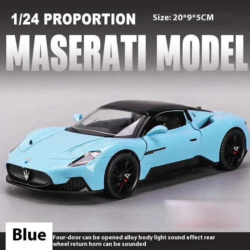 1:22 Scale Maserati MC20 Diecast Metal Model With Sound And Light - Image 11