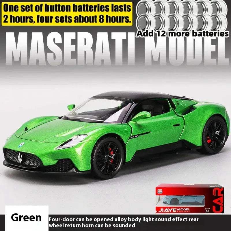 1:22 Scale Maserati MC20 Diecast Metal Model With Sound And Light - Image 13