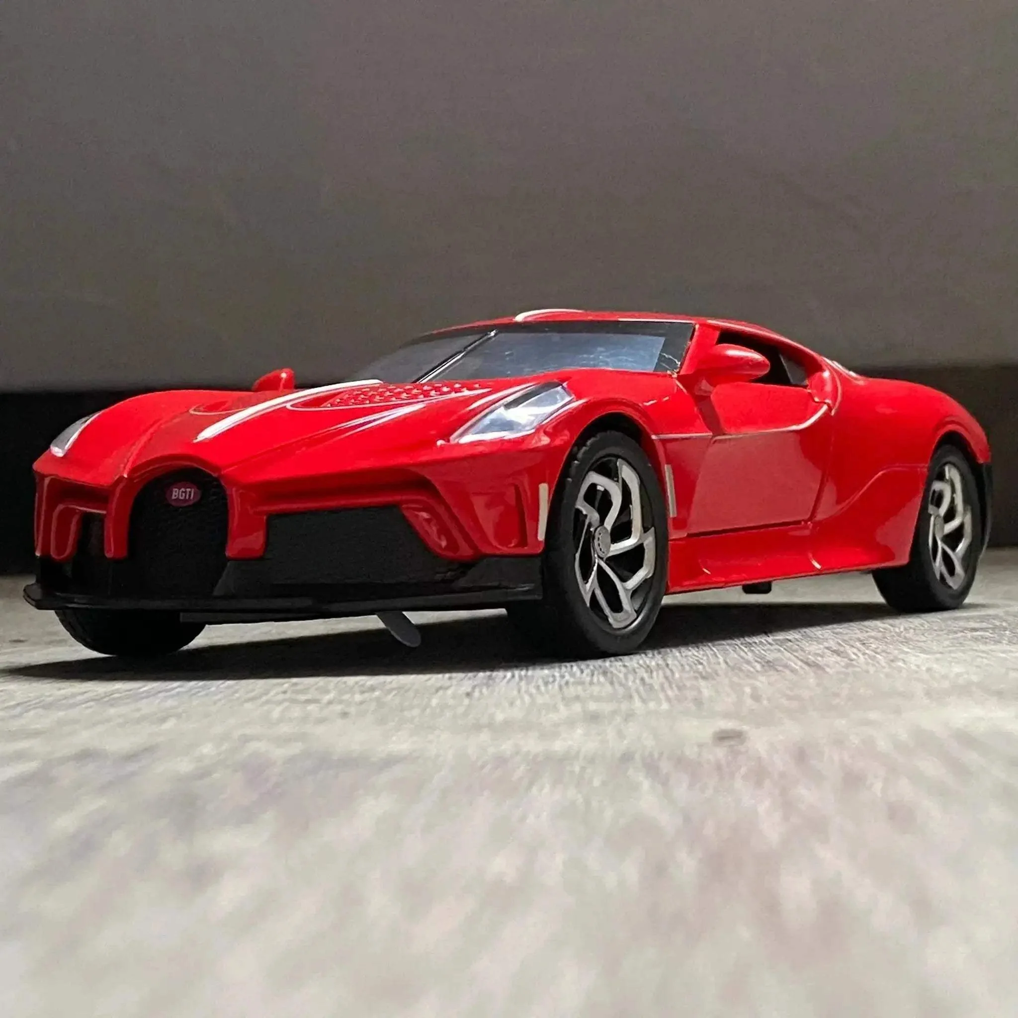 1-24 Diecast Alloy La Voiture Noire Model Car - Image 6