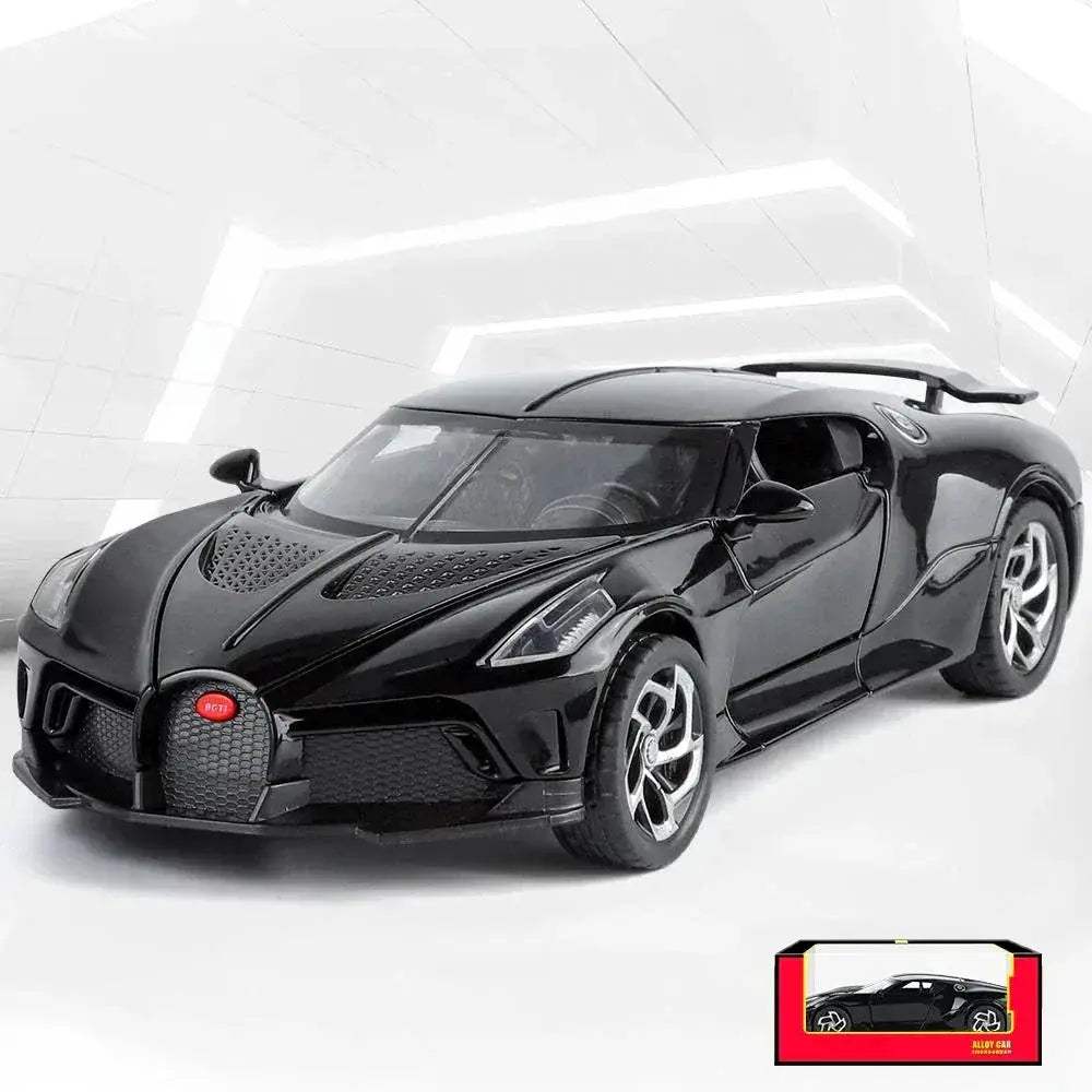1-24 Diecast Alloy La Voiture Noire Model Car - Image 7