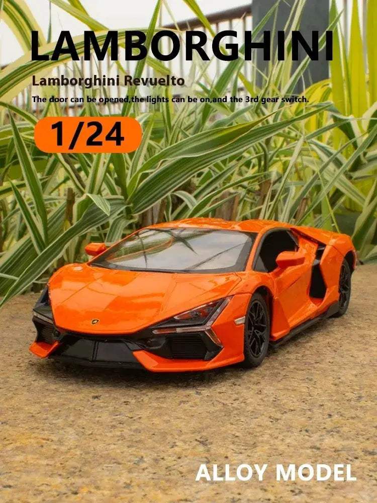1 24 Diecast Car Model Spray Version Alloy For Desk Decor - Image 3