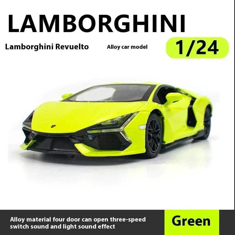 1 24 Diecast Car Model Spray Version Alloy For Desk Decor - Image 7