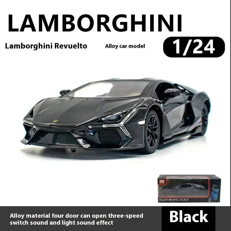 1 24 Diecast Car Model Spray Version Alloy For Desk Decor - Image 9
