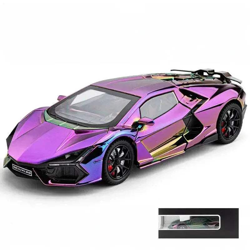 1:24 Lamborghini Revuelto Hybrid Diecast Alloy Model Car - Image 10