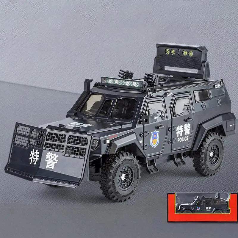 1:24 Spinosaurus Armored Off Road SUV Diecast Model Metal - Image 8