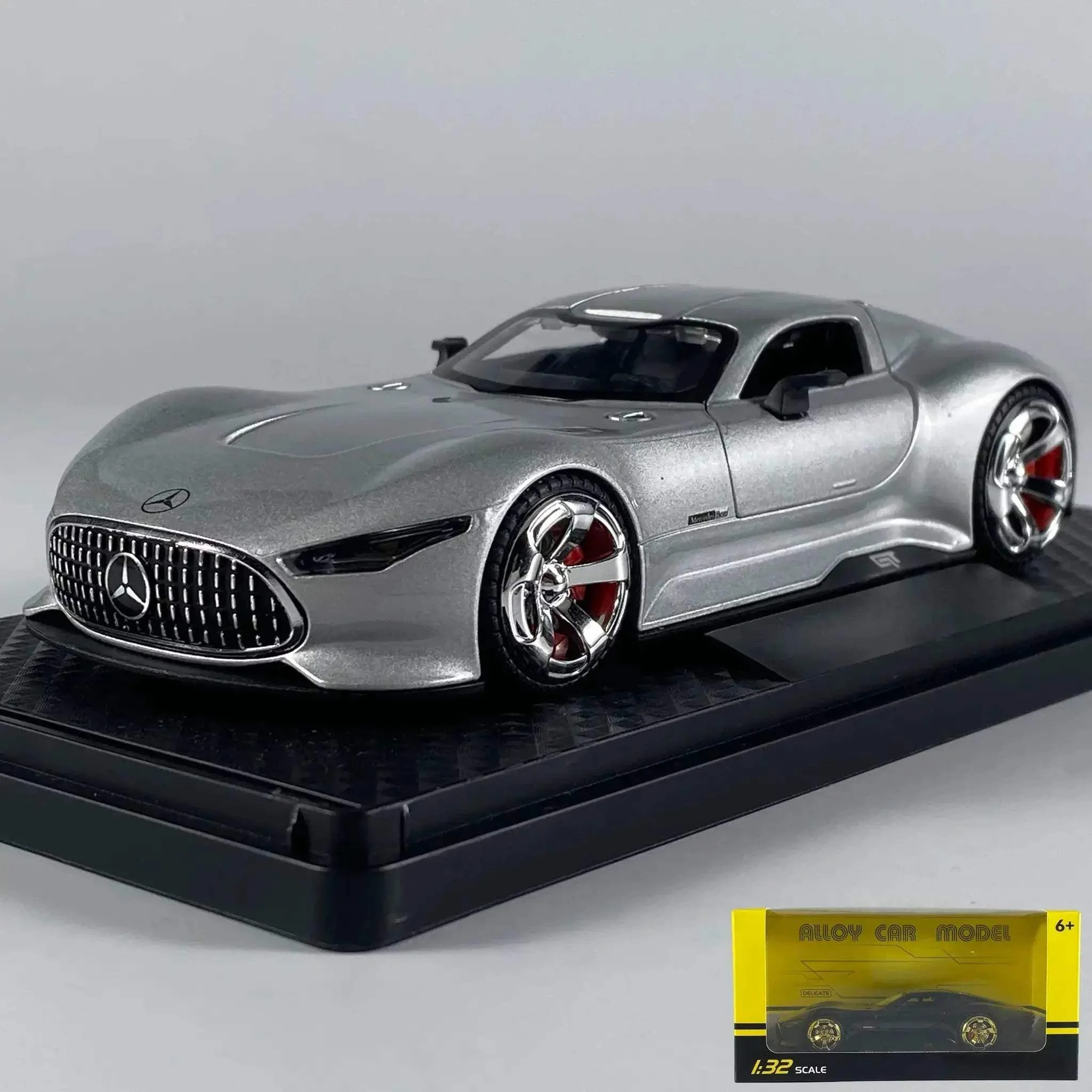 1:32 Diecast Mercedes Benz AMG Vision GT Alloy Car Model Sound Light - Image 10