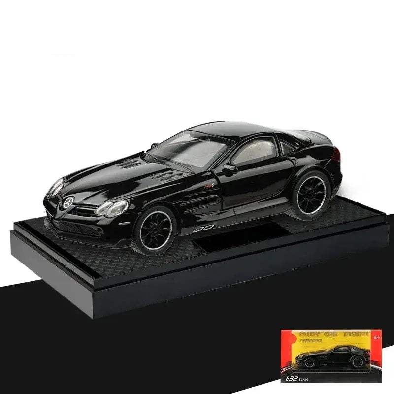 1:32 Diecast Metal Mercedes SLR McLaren 722 S Roadster Model - Image 15