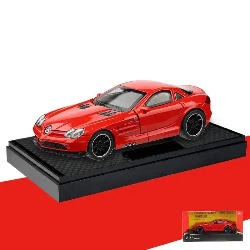 1:32 Diecast Metal Mercedes SLR McLaren 722 S Roadster Model - Image 9