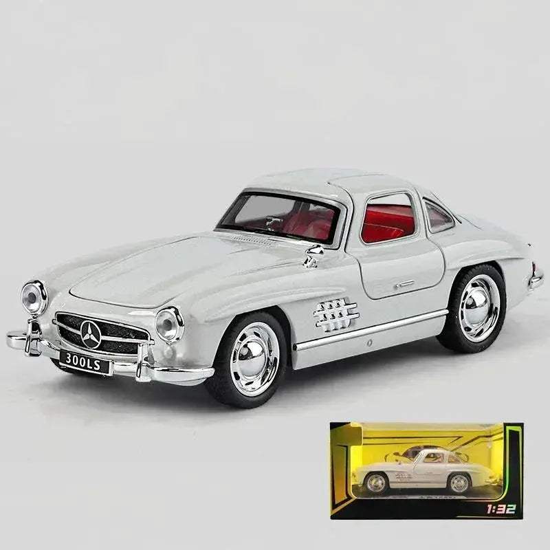 1:32 Mercedes Benz 300SL Diecast Model Car Metal Desktop Ornament - Image 7