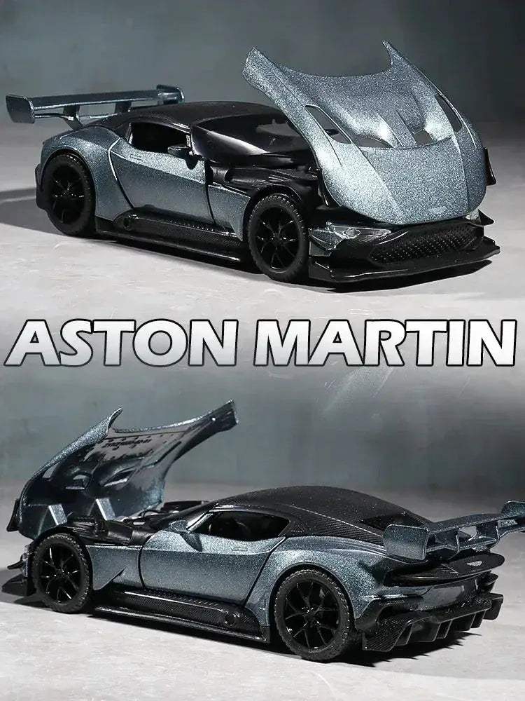 1:32 Scale Aston Martin Vulcan Diecast Metal Model Car With Sound and Light - Image 2