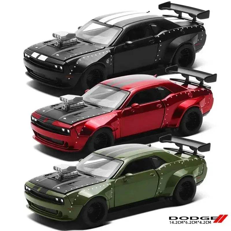 1:36 Dodge Challenger SRT Jailbreak Metal Diecast Model Car - Image 6