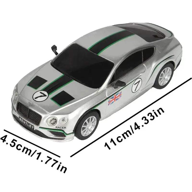 1 43 Scale Slot Car Set With Electric Racing Track - Image 9