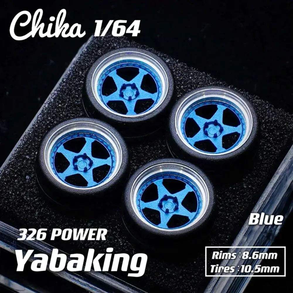 1/64 Diecast Wheels With Realistic Rubber Tires For MiniGT - Image 12