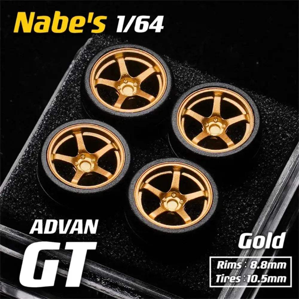 1/64 Diecast Wheels With Realistic Rubber Tires For MiniGT - Image 14