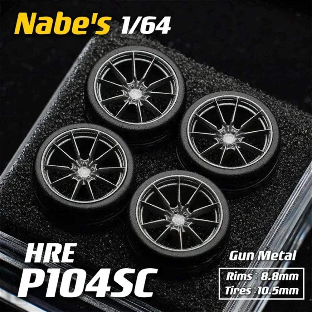 1/64 Diecast Wheels With Realistic Rubber Tires For MiniGT - Image 18
