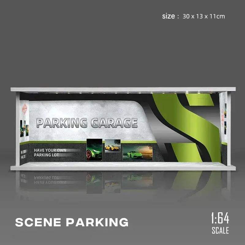 1/64 Garage Diorama With Lighting For Model Scenery - Image 12