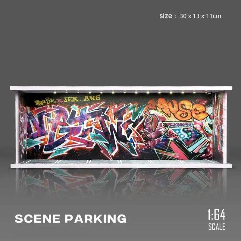 1/64 Garage Diorama With Lighting For Model Scenery - Image 18