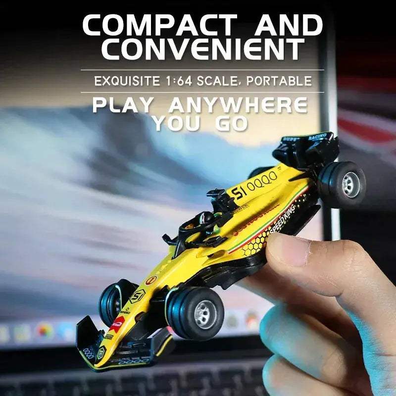 Remote Control Die Cast RC Car For Desktop Racing Fun - Image 3