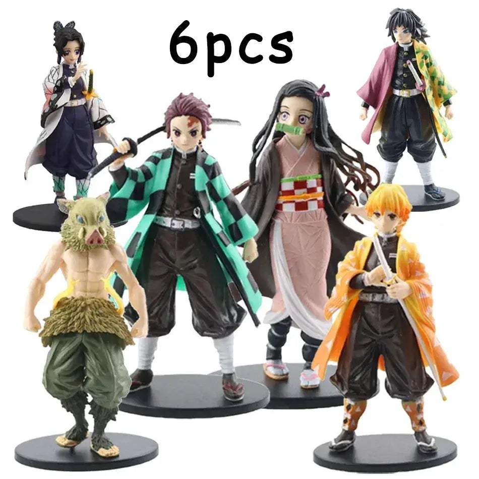 Demon Slayer Action Figures Premium Kamado Tanjirou Zenitsu Nezuko PVC - Image 5