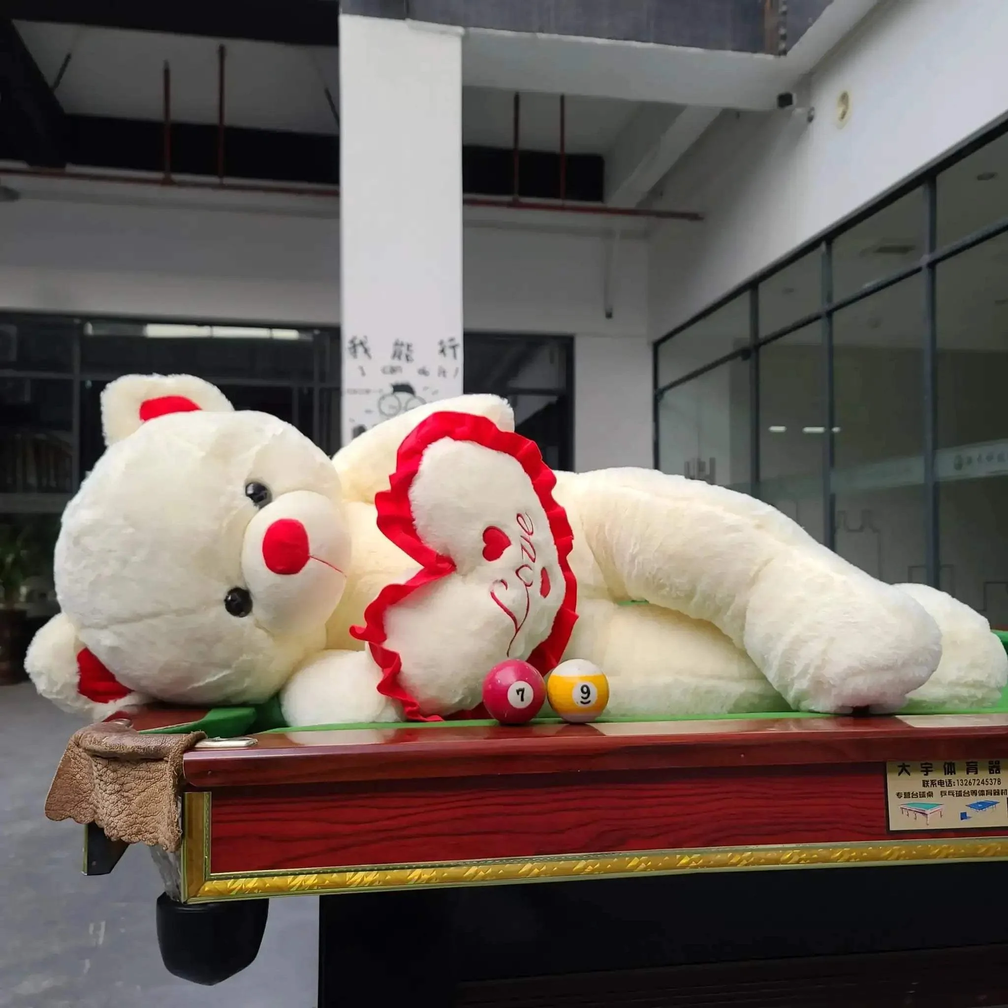 Oversized I Love You Bear Plush Toy For Girlfriends - Image 2