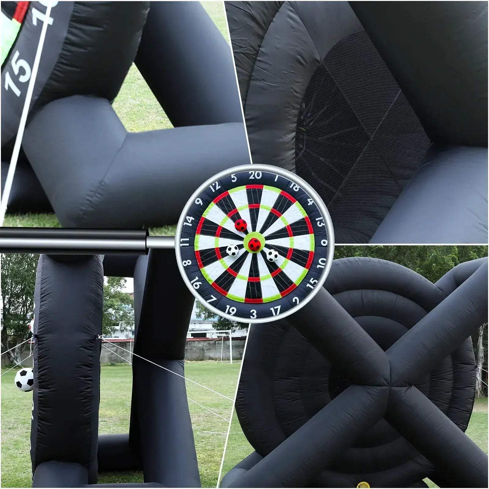 Giant Outdoor Inflatable Darts Board With Soccer Balls - Image 2