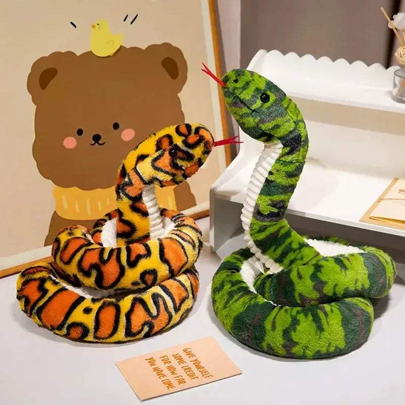 Giant Simulated Snake Plush Pillow 120 to 180cm Soft Gift - Image 5