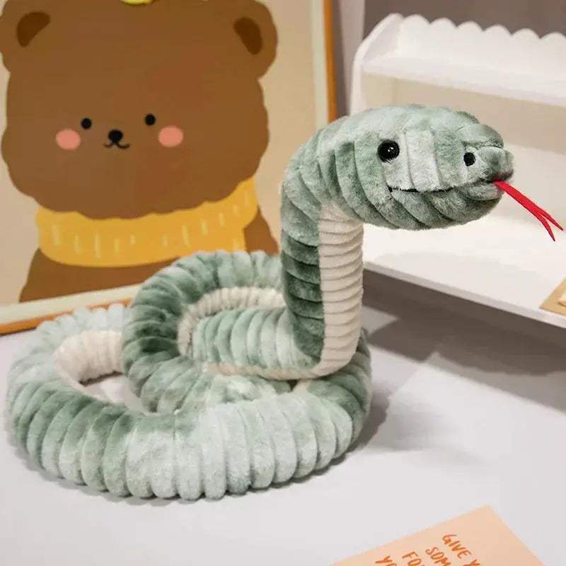Giant Simulated Snake Plush Pillow 120 to 180cm Soft Gift - Image 9