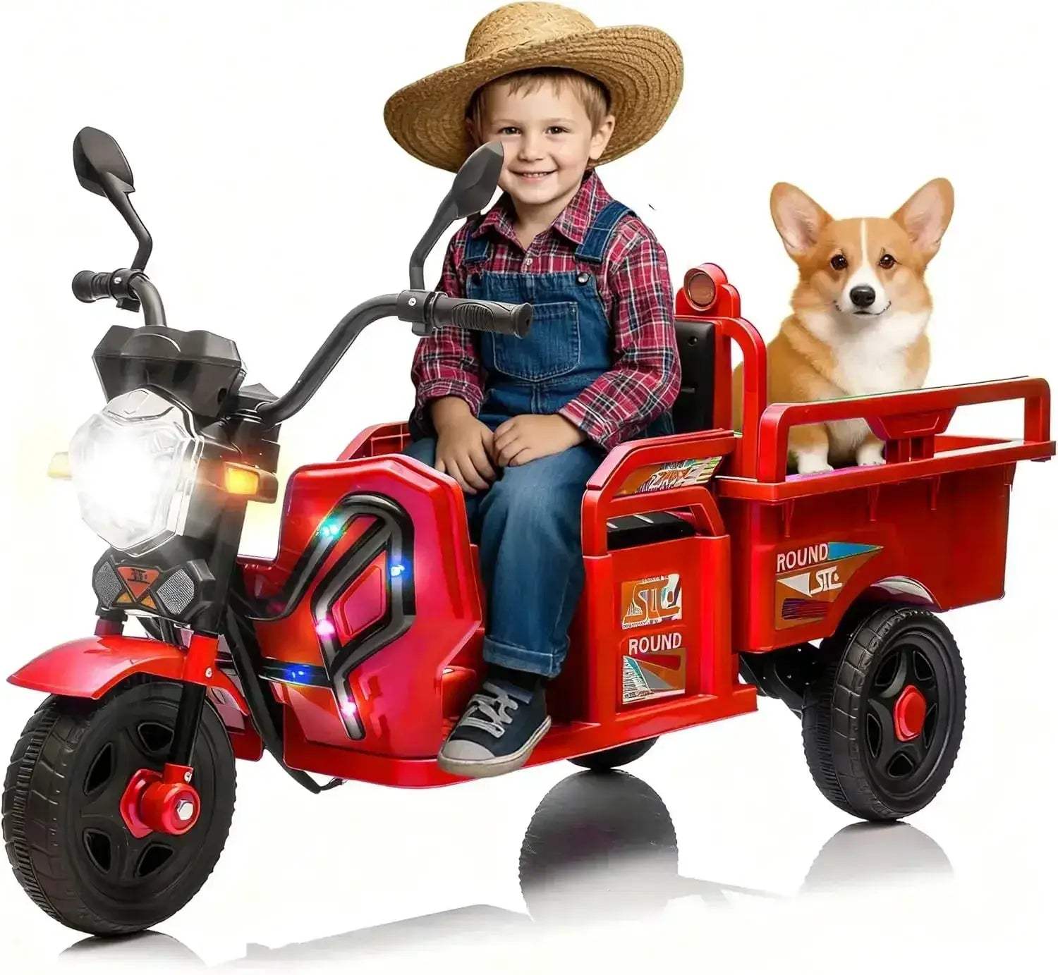 12V Kids Ride On Car With Large Cargo Storage Capacity - Image 8