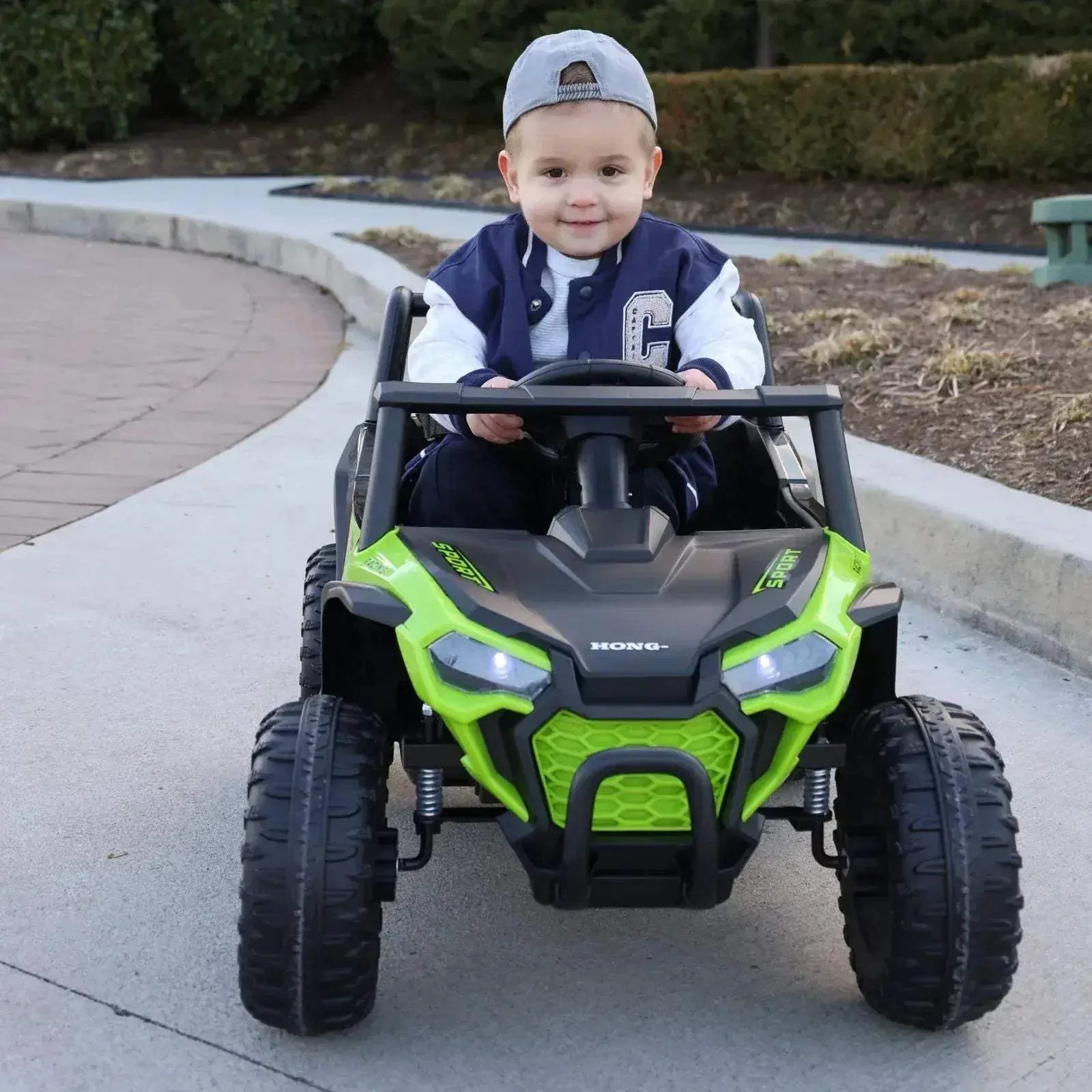 12V Kids UTV Ride On Car Electric With Remote LEDs - Image 6