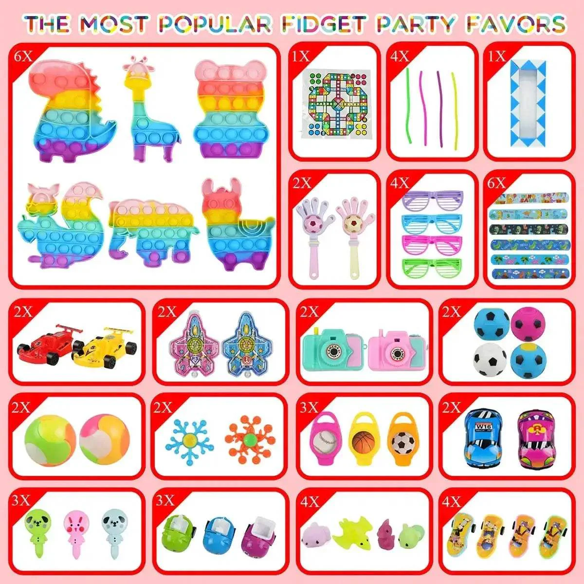 Party Favors Pinata Fillers Bulk Toy Set For Kids Birthday - Image 2