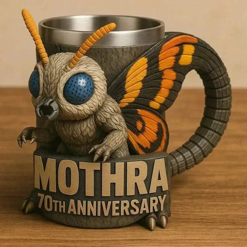 Godzilla 70th Anniversary 3D Resin Mug Decorative Gift for Collectors - Image 2