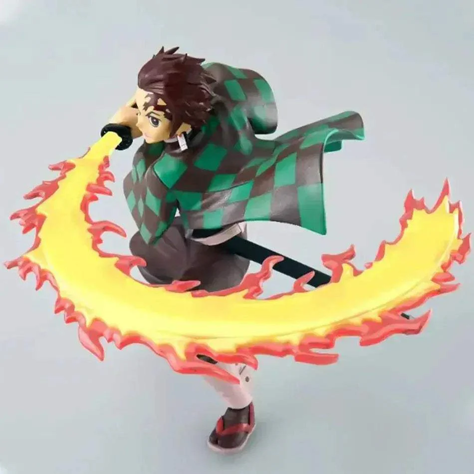Demon Slayer Anime Figure PVC Model Tanjiro Premium Detail Gift - Image 5