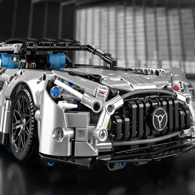 Racing Car Building Blocks 1 To 14 Scale Model Kit - Image 3