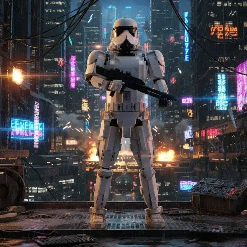 Storm Mech Trooper Building Blocks Set 1713 Pieces Lego Compatible - Image 2