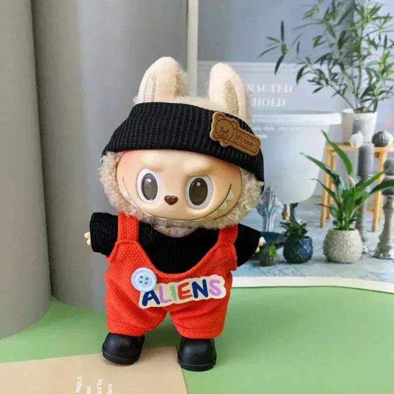 17cm Labubu Doll Clothes Set For Premium Plush Toy Accessories - Image 17