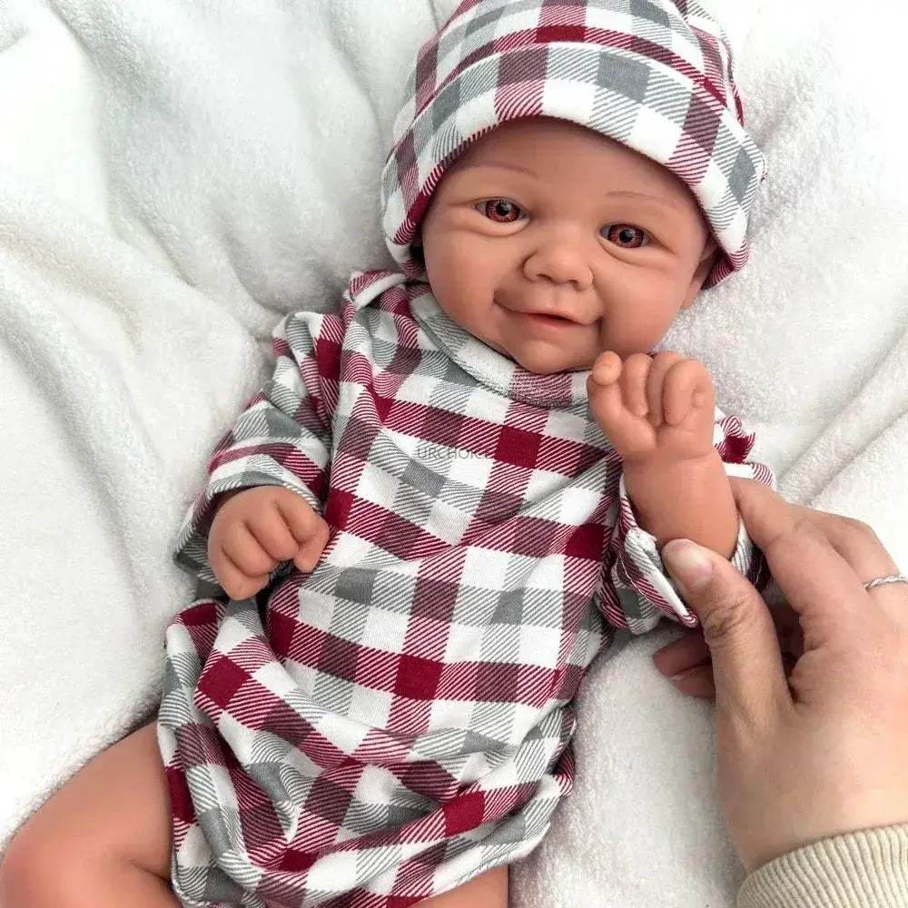 Silicone Reborn Doll 17 Inch Realistic Baby Girl Companion - Image 4