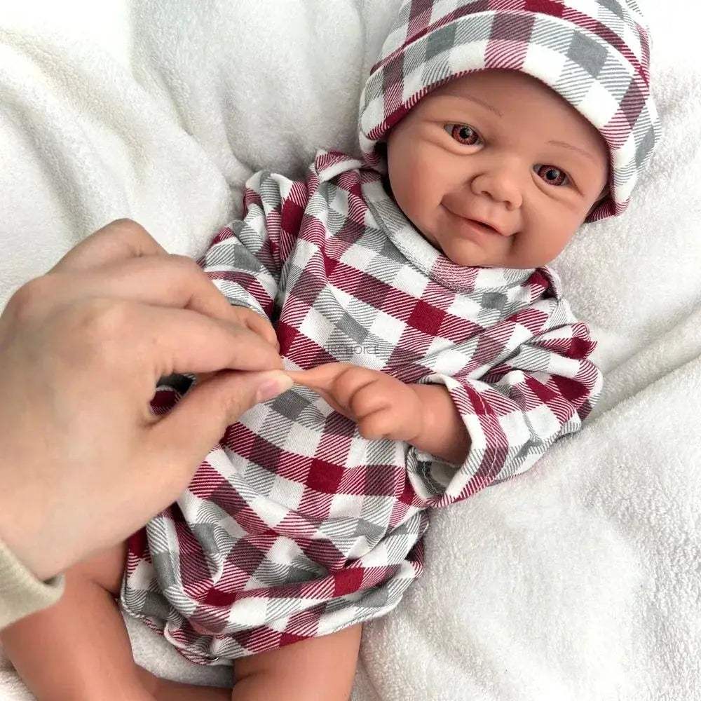 Silicone Reborn Doll 17 Inch Realistic Baby Girl Companion - Image 5