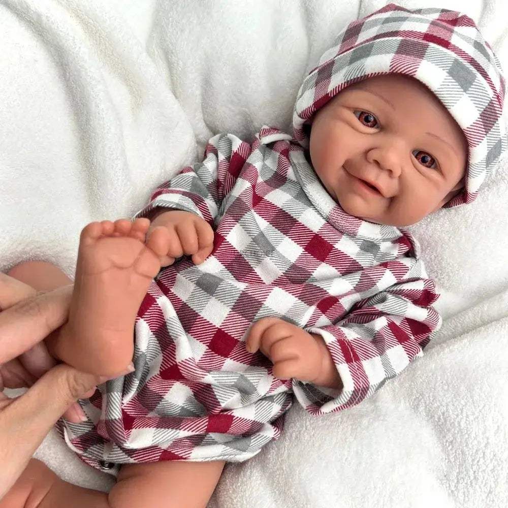 Silicone Reborn Doll 17 Inch Realistic Baby Girl Companion - Image 6