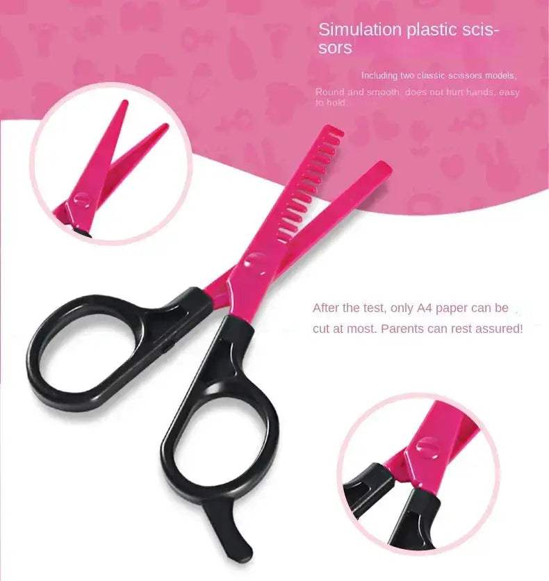 Girls Beauty Salon Set Kids Makeup Kit for Pretend Play - Image 4