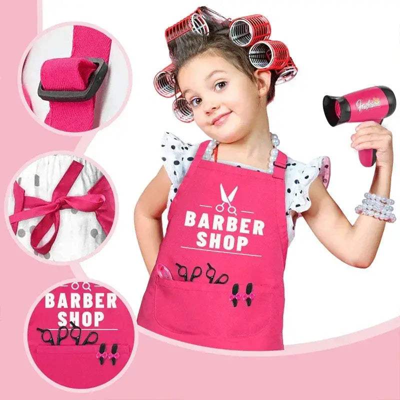 Girls Beauty Salon Set Kids Makeup Kit for Pretend Play - Image 5