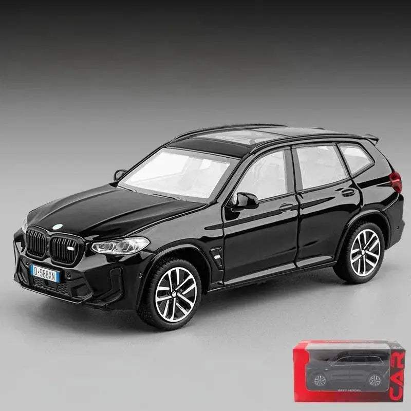 1to32 Diecast Metal BMW X3M SUV Sound and Light Pull-Back Model Car - Image 12