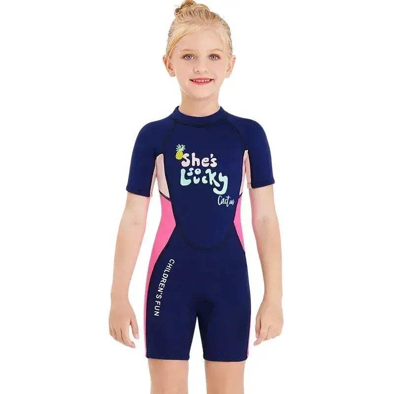 2.5mm Neoprene Kids Wetsuit Keeps Warm In Cold Water - Image 13