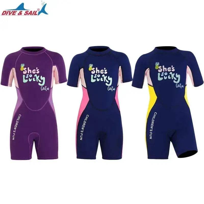 2.5mm Neoprene Kids Wetsuit Keeps Warm In Cold Water - Image 4