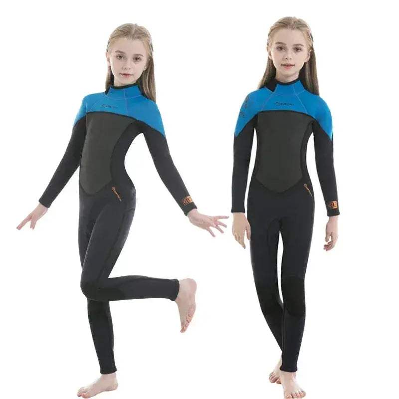 2.5MM Neoprene Kids Wetsuit Thermal Full Suit For Surfing - Image 3
