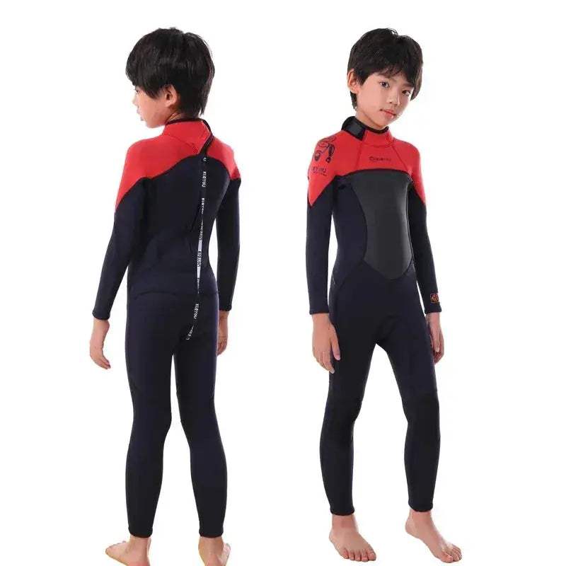 2.5MM Neoprene Kids Wetsuit Thermal Full Suit For Surfing - Image 4
