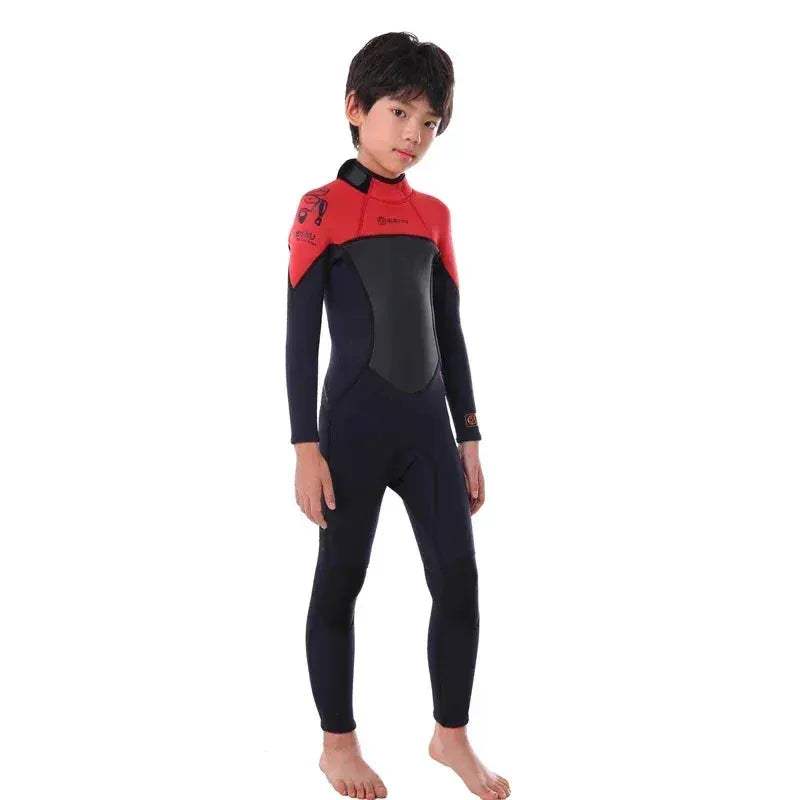 2.5MM Neoprene Kids Wetsuit Thermal Full Suit For Surfing - Image 9